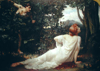 The Death of Procris - Henrietta Rae reproduction oil painting