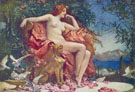 Venus Enthroned 1902 - Henrietta Rae reproduction oil painting