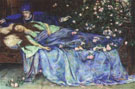 Sleeping Beauty - Henry Meynell Rheam reproduction oil painting