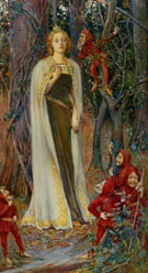 Snow White - Henry Meynell Rheam reproduction oil painting