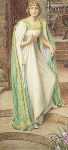 The Lady of Shalott - Henry Meynell Rheam