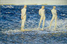 Salt Wind and Sea 1906 - Johan Axel Gustaf Acke reproduction oil painting