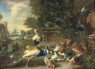 A Feathered Feast - Julius Scheurer