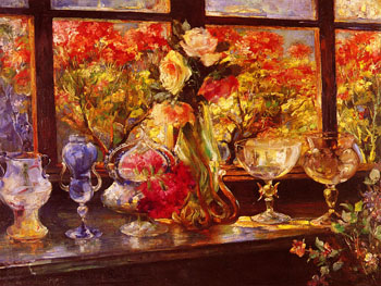 Fiori E Murano - Paolo Sala reproduction oil painting