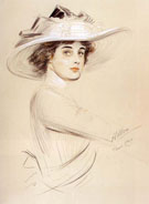 Portrait of a Woman - Paul Cesar Helleu