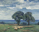 Sommerliche Kuestenlandschaft in Mecklenburg - Richard Hermann Eschke