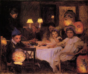 A Childrens Party - Walter Frederick Osborne reproduction oil painting