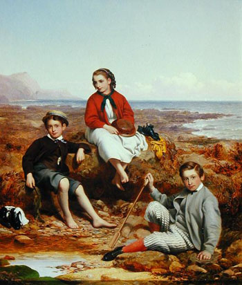 Florence Arthur and Charles Moore 1868 - William Crosby reproduction oil painting