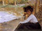 Dama W Parku 1899 - Teodor Axentowicz