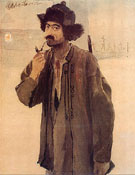 Hucul 1888 - Teodor Axentowicz reproduction oil painting