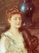 Portret Damy B 1908 - Teodor Axentowicz