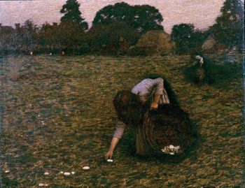 Dawn - Henry Herbert La Thangue reproduction oil painting