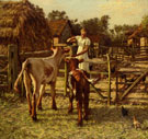Sussex Farm - Henry Herbert La Thangue