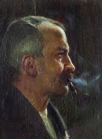 Self Portrait - William Logsdail reproduction oil painting