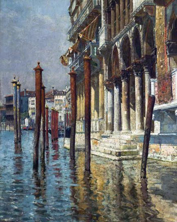 Venice A - William Logsdail reproduction oil painting