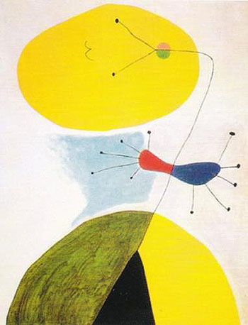 Portrait 1938 - Joan Miro reproduction oil painting