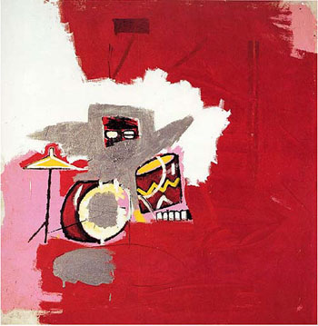 Max Roach - Jean-Michel-Basquiat reproduction oil painting