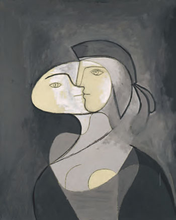 Marie-Therese Face and Profile, 1831 - Pablo Picasso reproduction oil painting