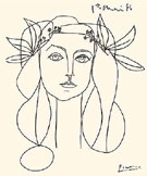 Head of a Woman - Pablo Picasso