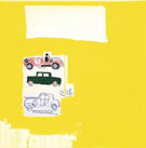 Dodge City Yellow - Jean-Michel-Basquiat