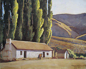 The Old Bunk House 1927 - Maynard Dixon reproduction oil painting