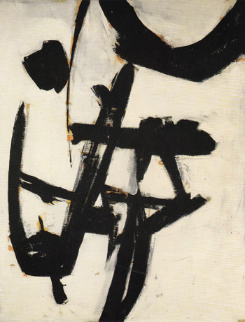 Abstraction C 1950 51 - Franz Kline reproduction oil painting