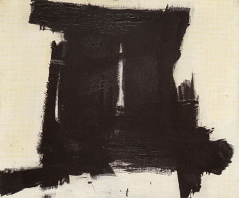 Shaft 1955 - Franz Kline reproduction oil painting