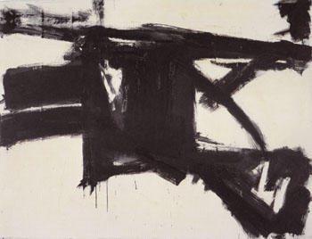 Untitled 1957 3 - Franz Kline reproduction oil painting