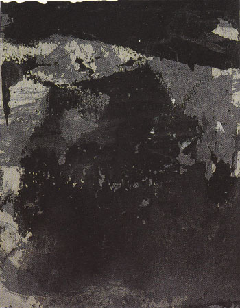 Study for Requiem 1958 - Franz Kline reproduction oil painting
