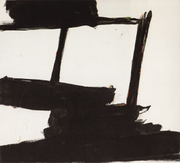 Black and Green 1959 - Franz Kline reproduction oil painting