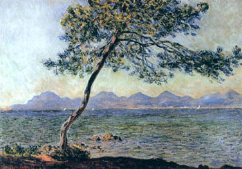 At Cap d'Antibes 1888 - Claude Monet reproduction oil painting