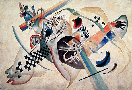 In White 1920 - Wassily Kandinsky reproduction oil painting