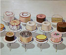 Cakes 1963 2 - Wayne Thiebaud