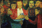 Last Supper 1909 - Emile Nolde