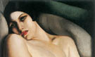 Sleep detail - Tamara de Lempicka reproduction oil painting