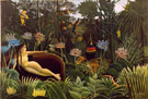 The Dream 1910 - Henri Rousseau reproduction oil painting