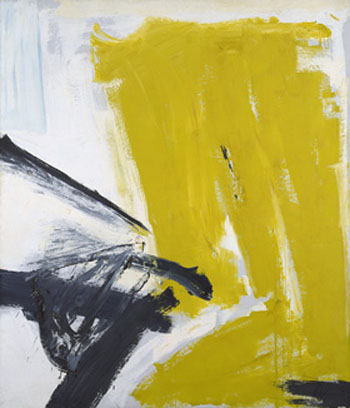 Zinc Yellow 1959 - Franz Kline reproduction oil painting