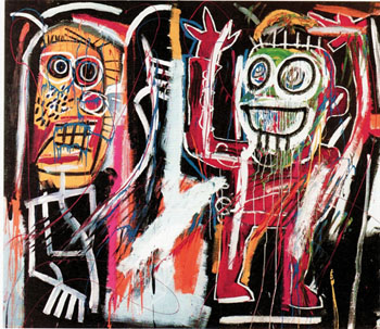 Dustheads c1982 - Jean-Michel-Basquiat reproduction oil painting