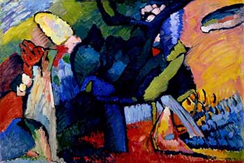 Improvisation 4 1909 - Wassily Kandinsky reproduction oil painting