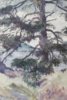 Camden Hill 1923 - Frank Weston Benson reproduction oil painting