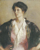 Portrait of Elisabeth c.a.1918 - Frank Weston Benson reproduction oil painting