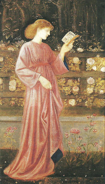 The King's Daughter 1865-66 - Sir Edward Coley Burne-jones reproduction oil painting