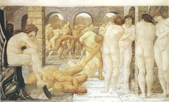 Venus Discordia 1872-73 - Sir Edward Coley Burne-jones reproduction oil painting