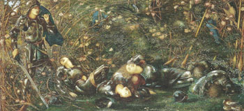The Brian Rose The Briar Wood 1871-73 - Sir Edward Coley Burne-jones reproduction oil painting