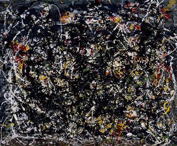 No 6 1949 - Jackson Pollock reproduction oil painting