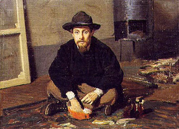 Diego Martelli 1865 - Giovanni Boldini reproduction oil painting