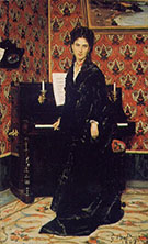 Portrait of Mary Donegan 1869 - Giovanni Boldini reproduction oil painting