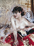 Morning Letter 1884 - Giovanni Boldini reproduction oil painting