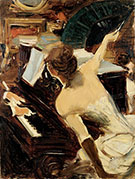 The Mondona Singer 1884 - Giovanni Boldini reproduction oil painting