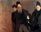 John Lewis Brown with Wife and Daughter 1890 - Giovanni Boldini reproduction oil painting